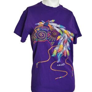 Sportex Apparel Small T-shirt junior puffer paint texture horse feature color